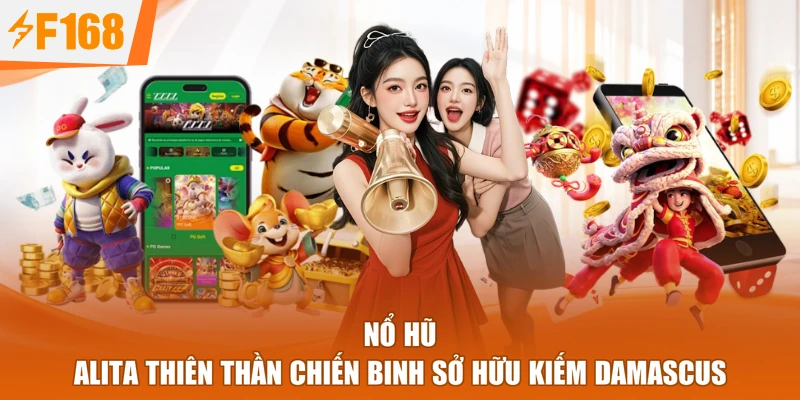 Nổ hũ Alita Thiên Thần Chiến Binh sở hữu kiếm Damascus